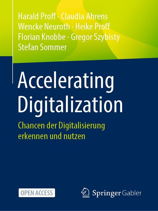 Title details for Accelerating Digitalization by Harald Proff - Available